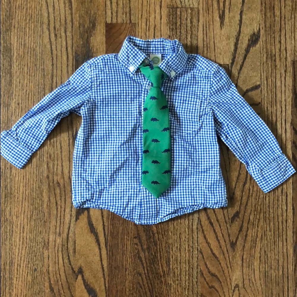 Little Me Dress Shirt and Tie